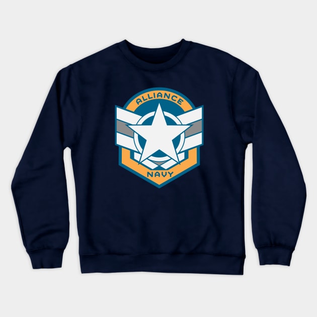 Alliance Navy Crewneck Sweatshirt by Alliance